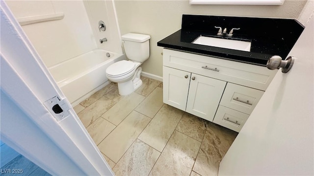 4238 Boratko St, Las Vegas, NV 89115 - bathroom with vanity, marble finish floors, and bathing tub / shower combination