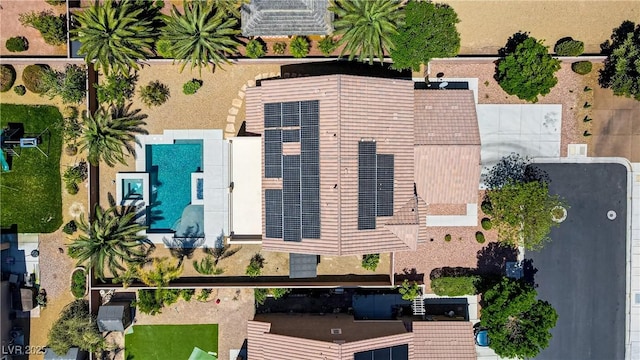6489 Crest Estates St, Las Vegas, NV 89131 - bird's eye view