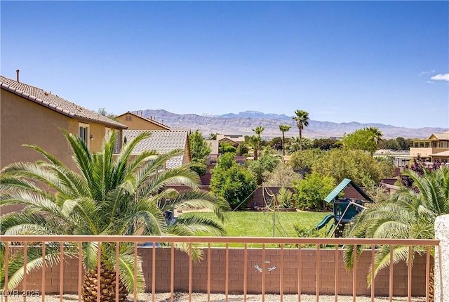 6489 Crest Estates St, Las Vegas, NV 89131 - view of mountain background