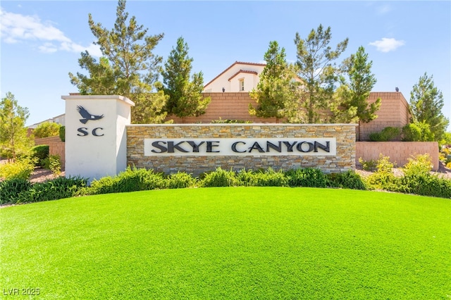 10160 Tree Blossom Ave, Las Vegas, NV 89166 - view of community / neighborhood sign