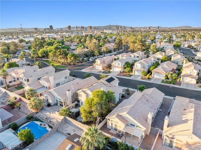 5332 Desert Blossom Rd, Las Vegas, NV 89107 - aerial perspective of suburban area