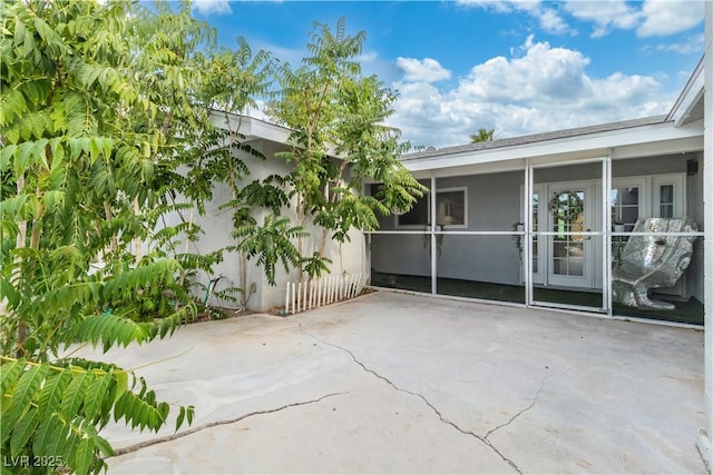 5486 Alfred Dr, Las Vegas, NV 89108 - view of patio / terrace with a sunroom