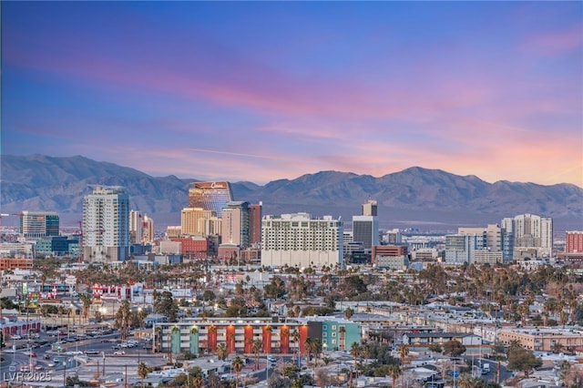 222 Karen Ave Unit 1702, Las Vegas, NV 89109 - view of city with a mountain backdrop