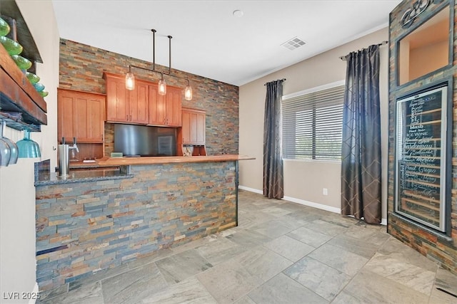 6208 W Rome Blvd, Las Vegas, NV 89131 - kitchen with a sink and hanging light fixtures