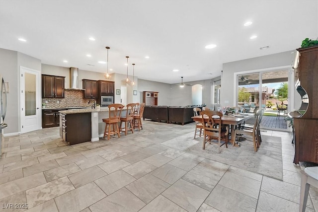 6208 W Rome Blvd, Las Vegas, NV 89131 - dining area with recessed lighting
