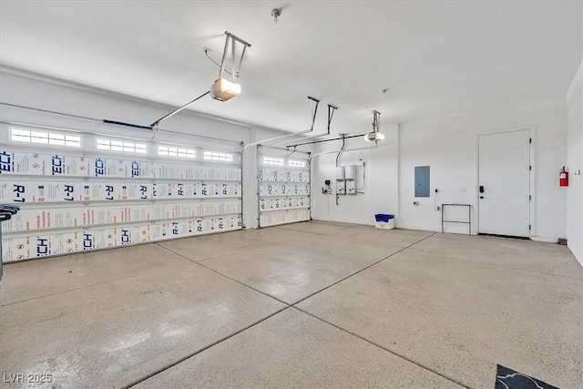 6208 W Rome Blvd, Las Vegas, NV 89131 - garage featuring electric panel and a garage door opener