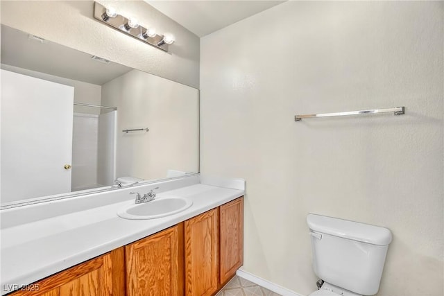 2558 Lazy Saddle Dr, Henderson, NV 89002 - bathroom with vanity and a shower