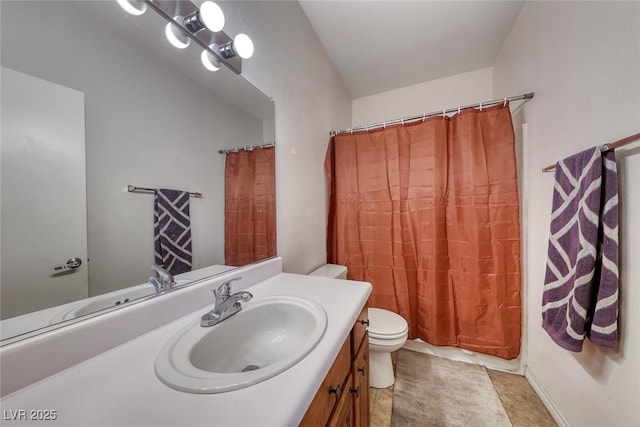 105 Lighthouse Dr Unit 105, Boulder City, NV 89005 - bathroom featuring vanity and a shower with shower curtain