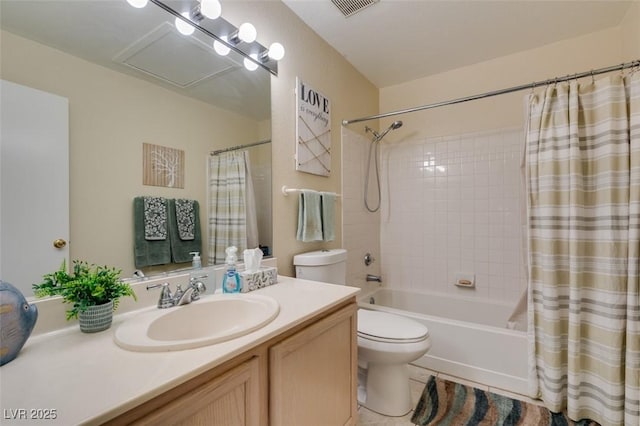 5415 W Harmon Ave Unit 2075, Las Vegas, NV 89103 - bathroom featuring vanity and shower / bath combo