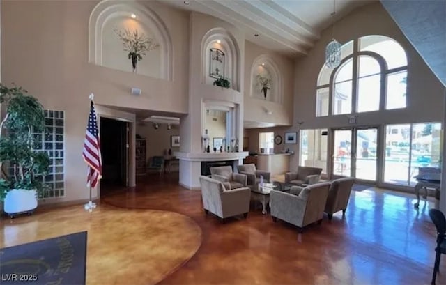 5415 W Harmon Ave Unit 2075, Las Vegas, NV 89103 - building lobby featuring a towering ceiling