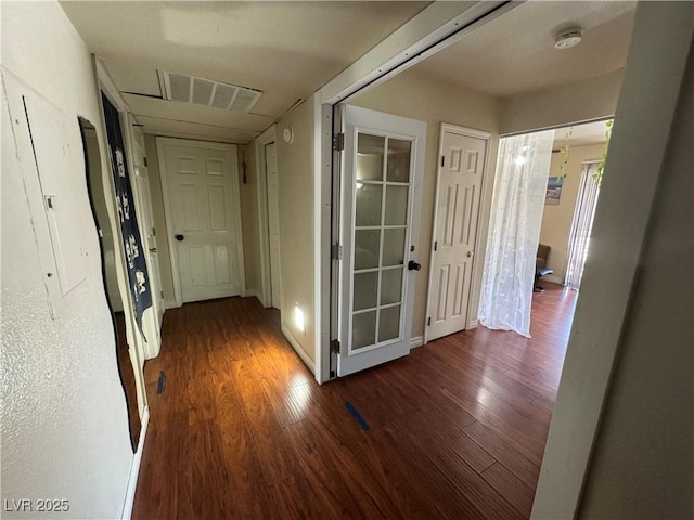 5499 Indian River Dr Unit 356, Las Vegas, NV 89103 - corridor with wood finished floors