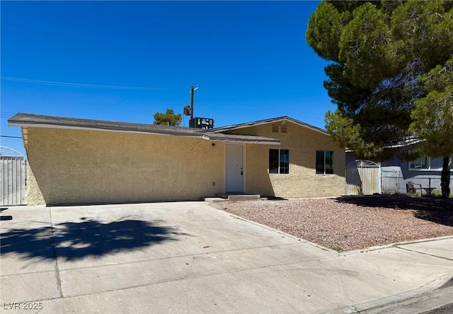 236 Pershing Dr, Las Vegas, NV 89107 - view of front facade featuring stucco siding