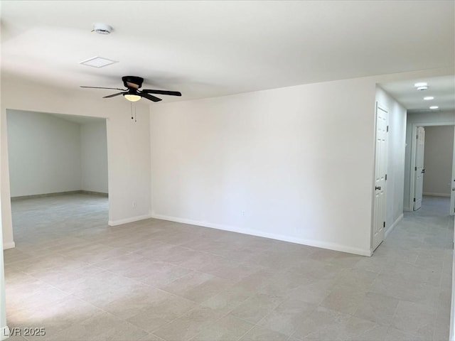 236 Pershing Dr, Las Vegas, NV 89107 - unfurnished room featuring a smoke detector and a ceiling fan