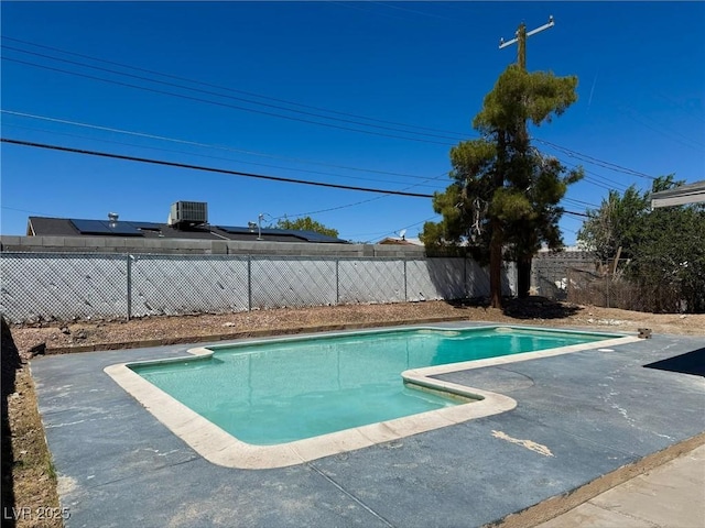 236 Pershing Dr, Las Vegas, NV 89107 - view of pool featuring a fenced backyard and a patio