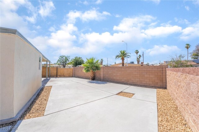 600 Berry Cir, Las Vegas, NV 89107 - fenced backyard featuring a patio area