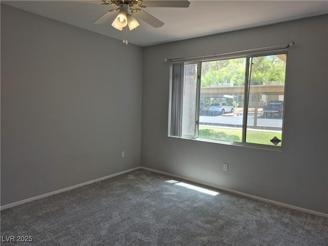 2900 Sunridge Heights Pkwy Unit 418, Henderson, NV 89052 - carpeted empty room featuring plenty of natural light and a ceiling fan