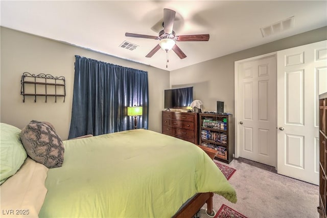 10961 Winter Rise St, Las Vegas, NV 89141 - bedroom featuring carpet floors and a ceiling fan
