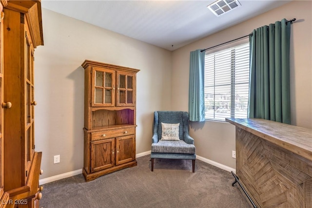 10961 Winter Rise St, Las Vegas, NV 89141 - living area featuring dark colored carpet