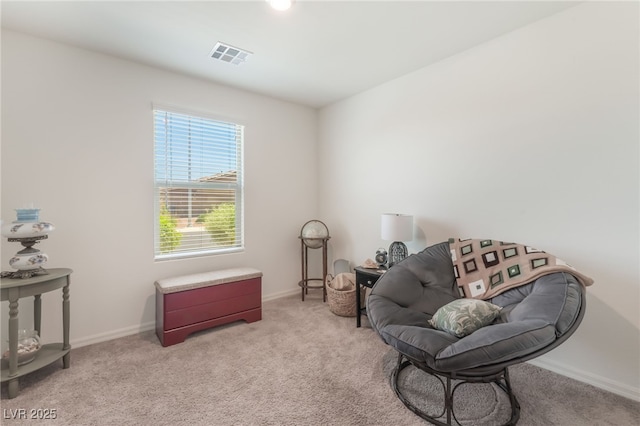 518 Descubir Ave, North Las Vegas, NV 89081 - sitting room featuring carpet flooring