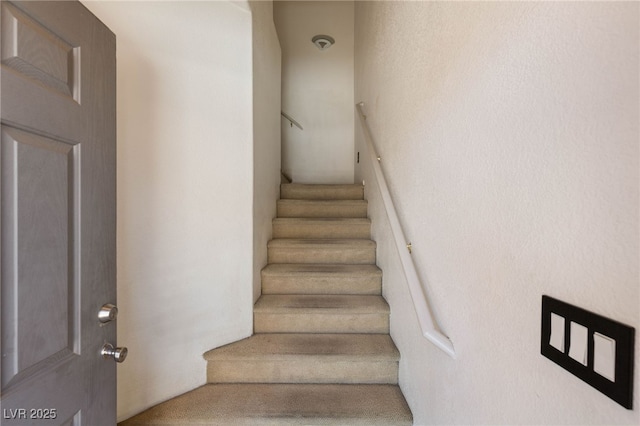89 Day Trade St Unit 1, Henderson, NV 89074 - stairway featuring carpet flooring