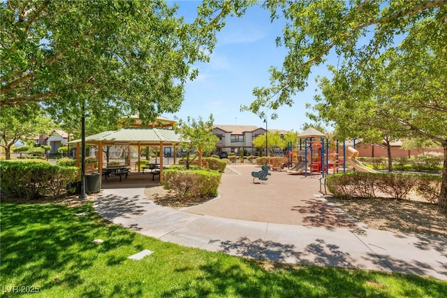 89 Day Trade St Unit 1, Henderson, NV 89074 - view of property's community featuring a gazebo and a yard