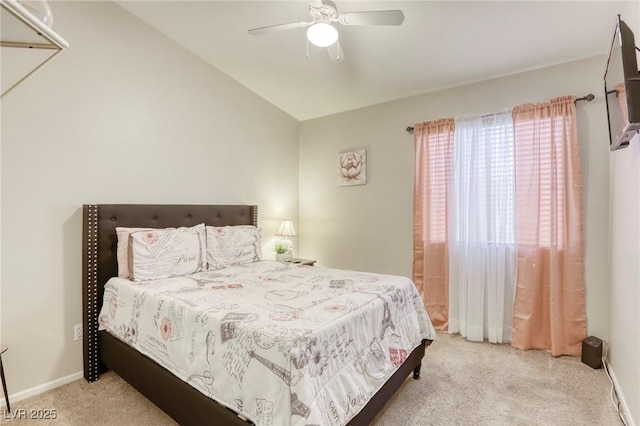 1208 Neva Ranch Ave, North Las Vegas, NV 89081 - carpeted bedroom with ceiling fan and baseboards