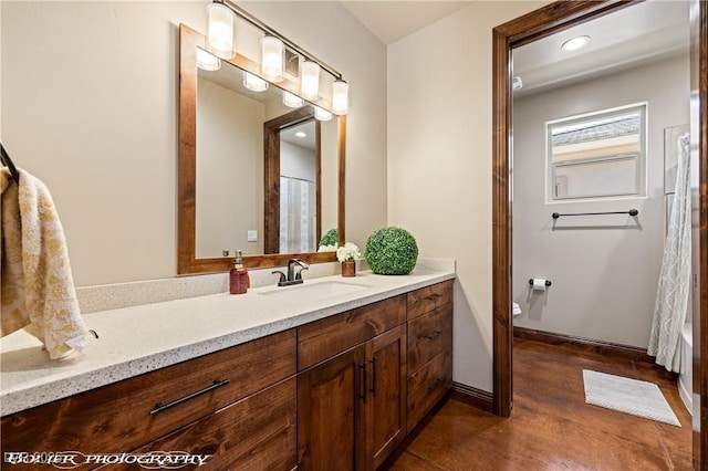 479 Apogee Crst, Mesquite, NV 89027 - full bathroom with vanity, wood finished floors, and a bathtub