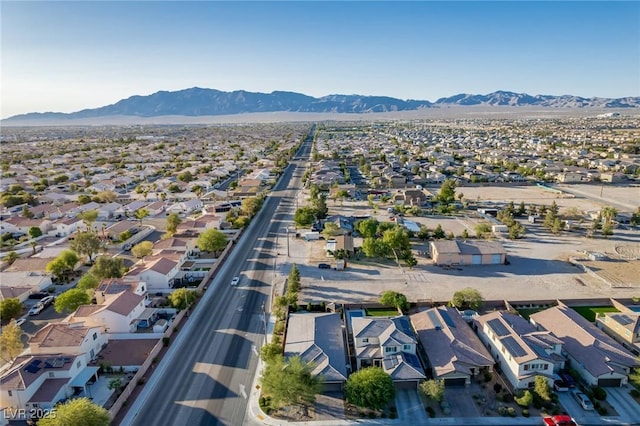 1304 Fantastic Ct, North Las Vegas, NV 89081 - aerial perspective of suburban area featuring mountains
