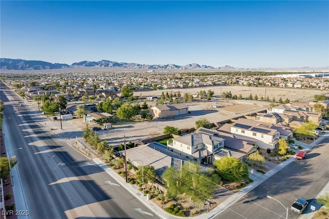1304 Fantastic Ct, North Las Vegas, NV 89081 - aerial perspective of suburban area with a mountainous background