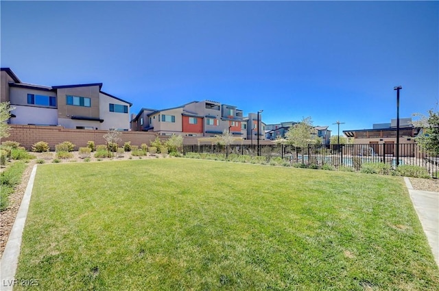 3358 Via Strada St, Henderson, NV 89044 - view of yard with a residential view