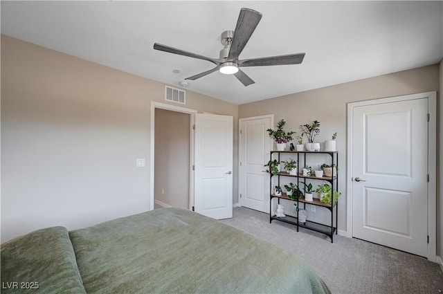 3358 Via Strada St, Henderson, NV 89044 - bedroom featuring carpet floors and ceiling fan