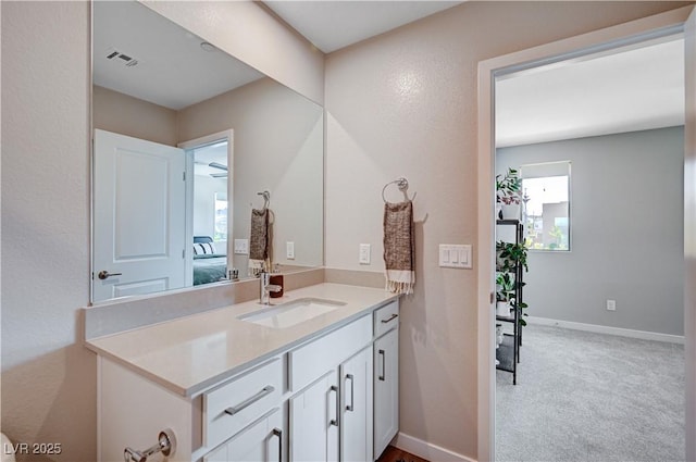 3358 Via Strada St, Henderson, NV 89044 - bathroom with vanity and ensuite bath