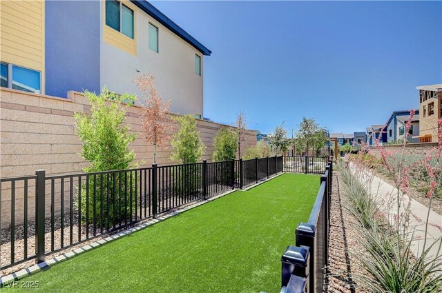 3358 Via Strada St, Henderson, NV 89044 - view of yard with a residential view