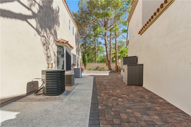 8215 Crow Valley Ln, Las Vegas, NV 89113 - fenced backyard featuring a patio area