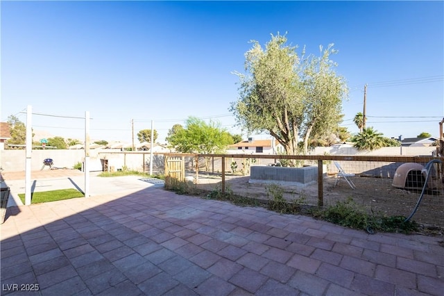 5673 Coaldale Pl, Las Vegas, NV 89110 - fenced backyard featuring a patio