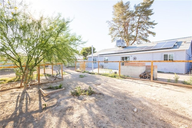 5673 Coaldale Pl, Las Vegas, NV 89110 - view of yard with a garden