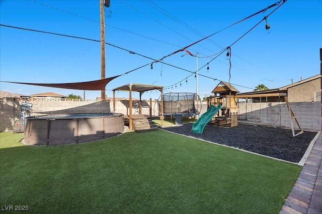 2088 Miner Way, Las Vegas, NV 89104 - view of playground featuring a fenced backyard