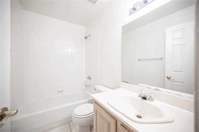 9728 Drumcannon Ave, Las Vegas, NV 89129 - full bath featuring vanity, bathtub / shower combination, and tile patterned flooring