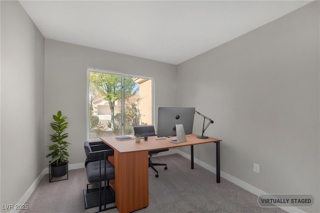 9513 Yucca Blossom Dr, Las Vegas, NV 89134 - office with light colored carpet