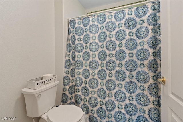 8550 Little Fox St, Las Vegas, NV 89123 - bathroom featuring toilet and curtained shower