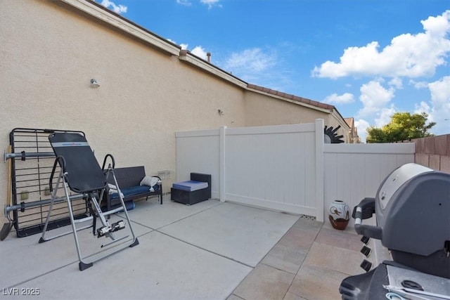 8550 Little Fox St, Las Vegas, NV 89123 - view of patio / terrace featuring a grill
