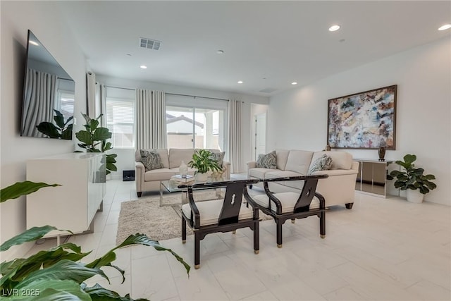 827 Klamath Springs St, Henderson, NV 89011 - living area featuring recessed lighting