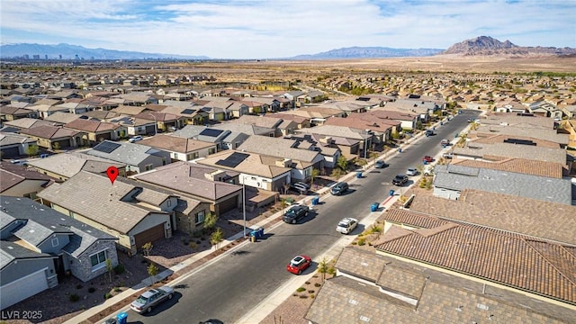 827 Klamath Springs St, Henderson, NV 89011 - aerial view of residential area featuring mountains