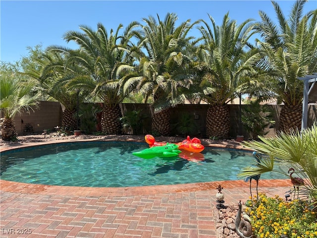 5929 Gentle Creek Ln, North Las Vegas, NV 89031 - view of pool featuring a fenced backyard