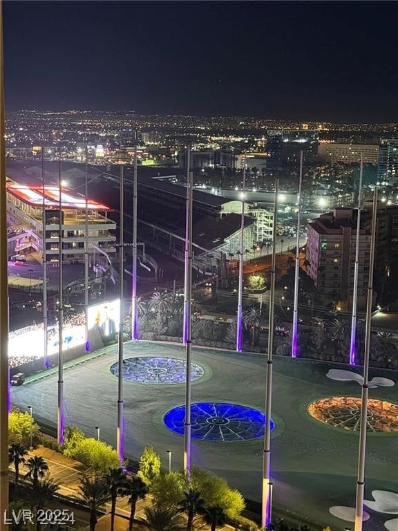 135 E Harmon Ave Unit 2116, Las Vegas, NV 89109 - exterior space with a view of city lights