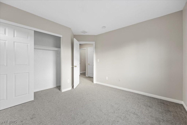 6460 Raven Hall St, North Las Vegas, NV 89084 - unfurnished bedroom with carpet flooring and a closet