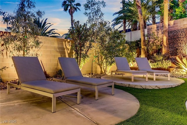 1509 Winslow St, Las Vegas, NV 89117 - fenced backyard featuring a patio