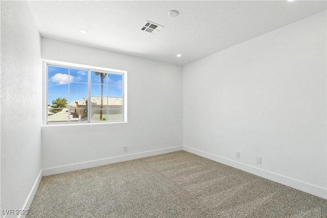 2105 Madagascar Ln, Las Vegas, NV 89117 - carpeted empty room with baseboards and recessed lighting