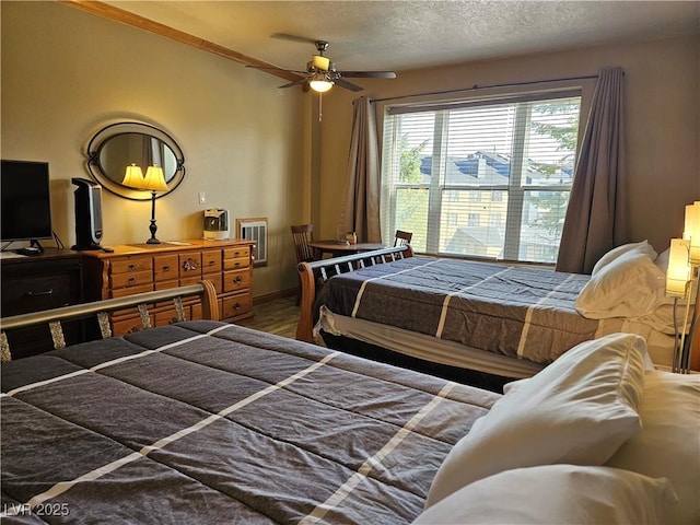 223 Hunter Ridge Rd Unit 121, Brian Head, UT 84719 - bedroom featuring a textured ceiling