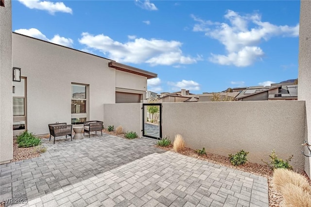 818 Calluna St, Las Vegas, NV 89138 - view of patio / terrace with a gate